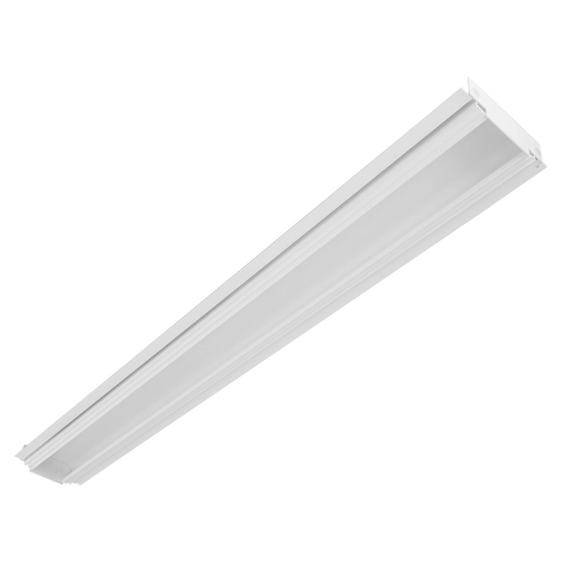 Perfil De Embutir Branco Para Fita Led 2,5m Lineup Dupla