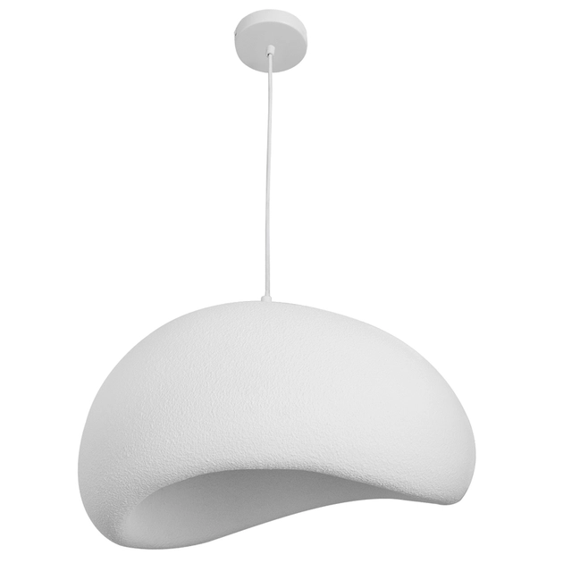 Pendente Resina Branca Gypsum