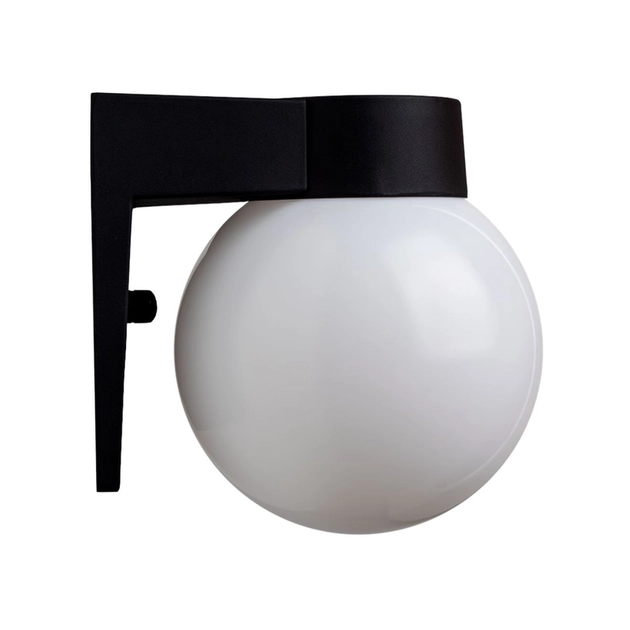 Arandela Aluminio Preto Ip54 Mond