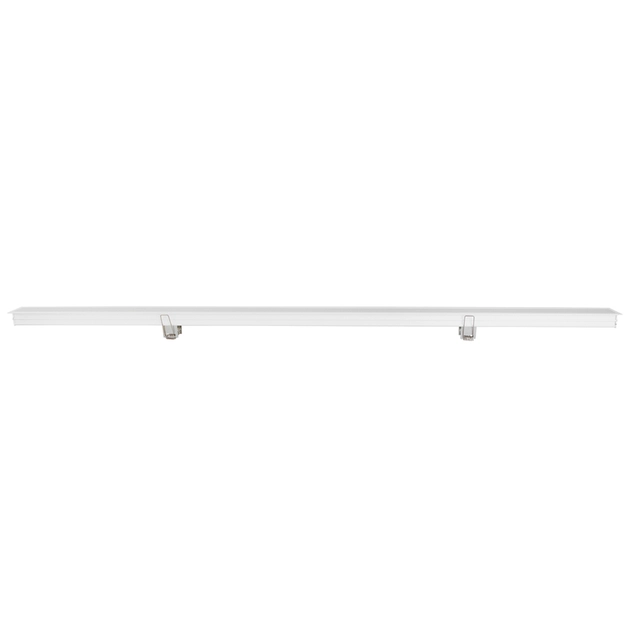 Perfil De Embutir Aluminio Branco Para Fita Led 1m Fit25