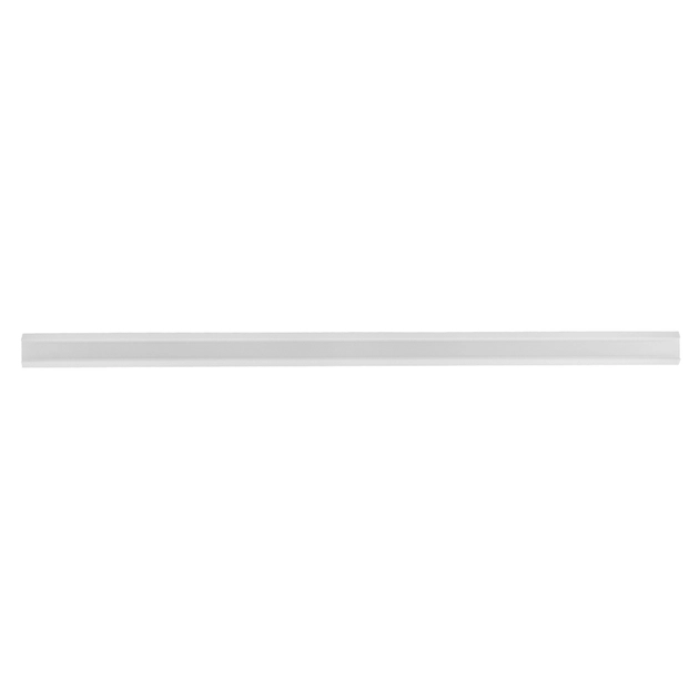Perfil De Canto Aluminio Branco Para Fita Led 50cm Fit15 45