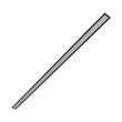 Perfil De Embutir Para Fita Led 2,5m Fit25 Slim - PRETO