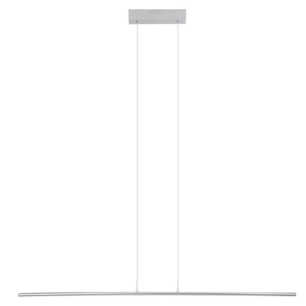 Pendente Led Metal Aluminio Prata 32w 3000k Across