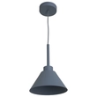 Pendente Led Aluminio 7w 2700k 20cm Plie - AZUL
