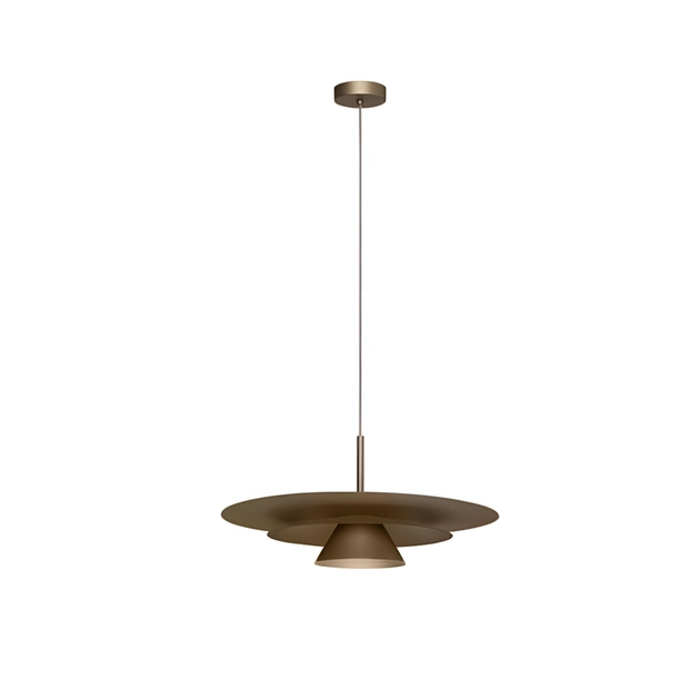 Pendente Led Aluminio 7w 2700k 60cm Plie