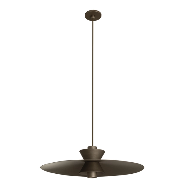 Pendente Led Aluminio 5w 2700k 30cm Colibri