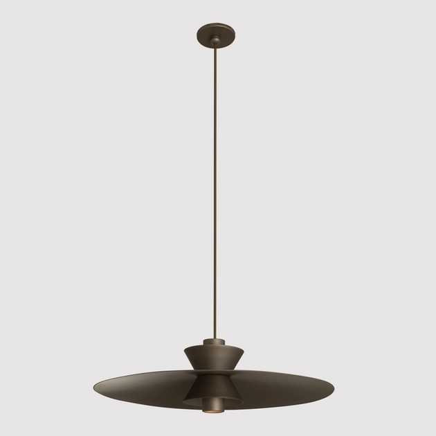 Pendente Led Aluminio 5w 2700k 30cm Colibri