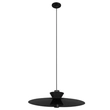 Pendente Led Aluminio 5w 2700k 9x30cm Colibri - PRETO