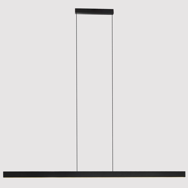 Pendente Led Aluminio Preto 44w 3000k Fit10