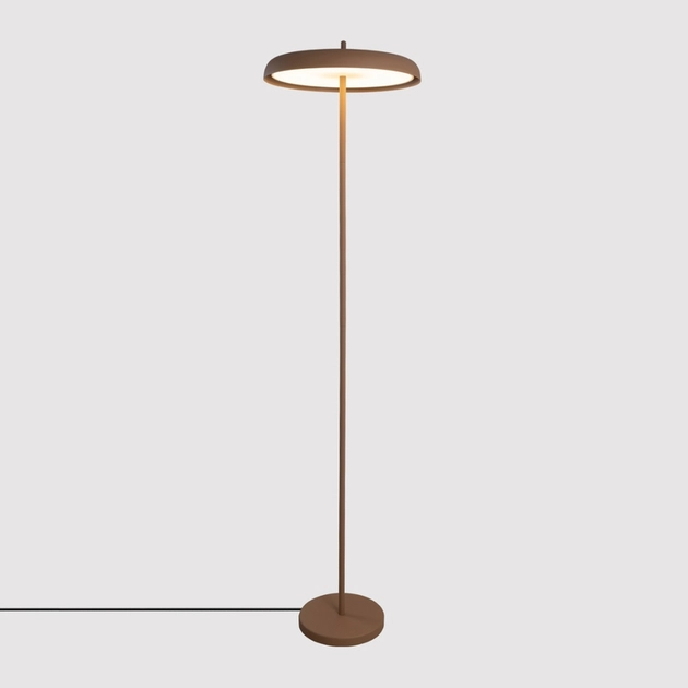 Luminaria De Piso Led Aluminio Terracota 3000k Dalu