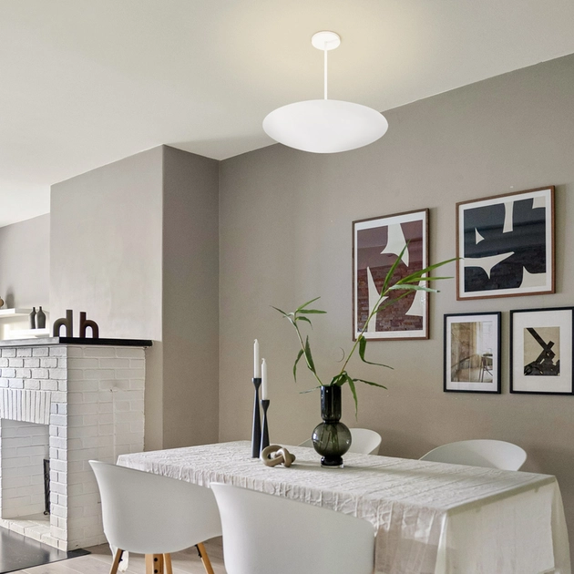 Plafon Led De Sobrepor Branco 36w 3000k 37cm Indirect