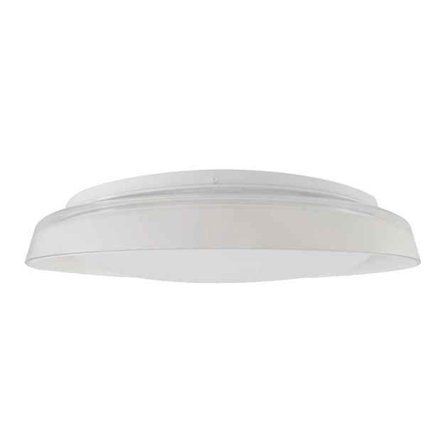 Plafon Led De Sobrepor Metal Branco 30w 6000k Glacial
