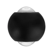 Arandela Led Aluminio 2w 160lm Ip65 3000k Poke - PRETO