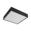 Plafon Led De Sobrepor 25,2w 3000k 35x35cm Ilume - PRETO