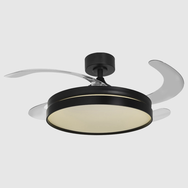 Ventilador De Teto Led Retratil 96w Multitemperatura Riviera