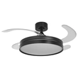 Ventilador De Teto Led Retratil 96w Multitemperatura Riviera - PRETO