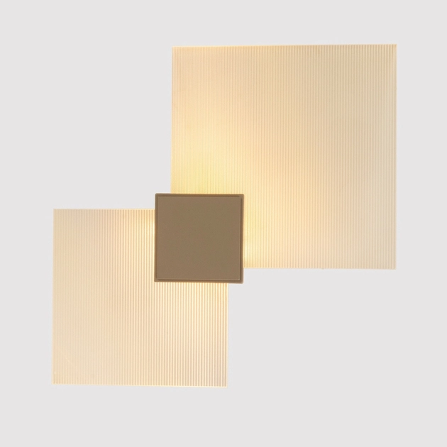 Arandela Led Duplo Macadamia Fosco 3,6w 360lm 3000k Almenara