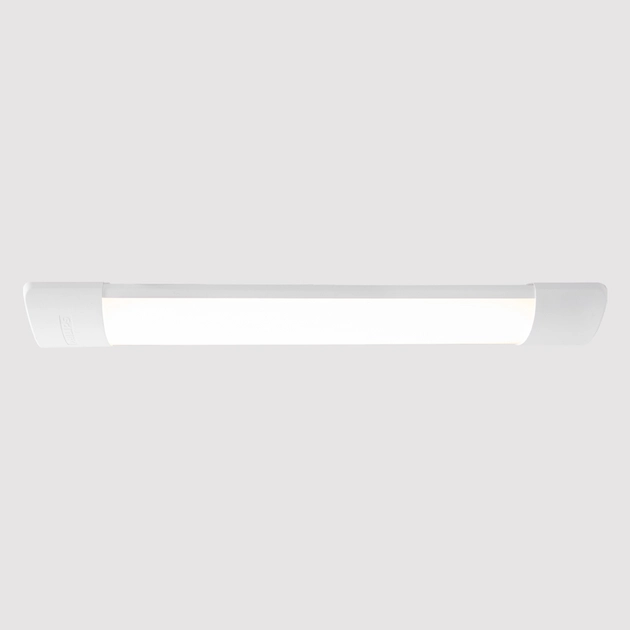 Plafon De Sobrepor Led Branco 11,5w 3000k Slim Wide Batten