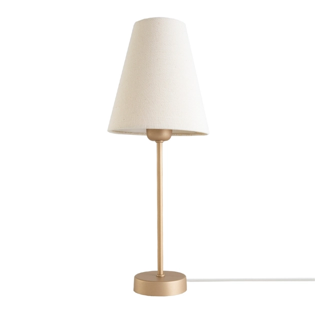 Abajur Aluminio Dourado 17cm Thomas Cup Dof Cg