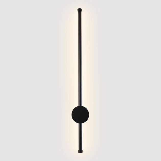 Arandela Led Preto 12w 1076lm 3000k Ip65 Palillo
