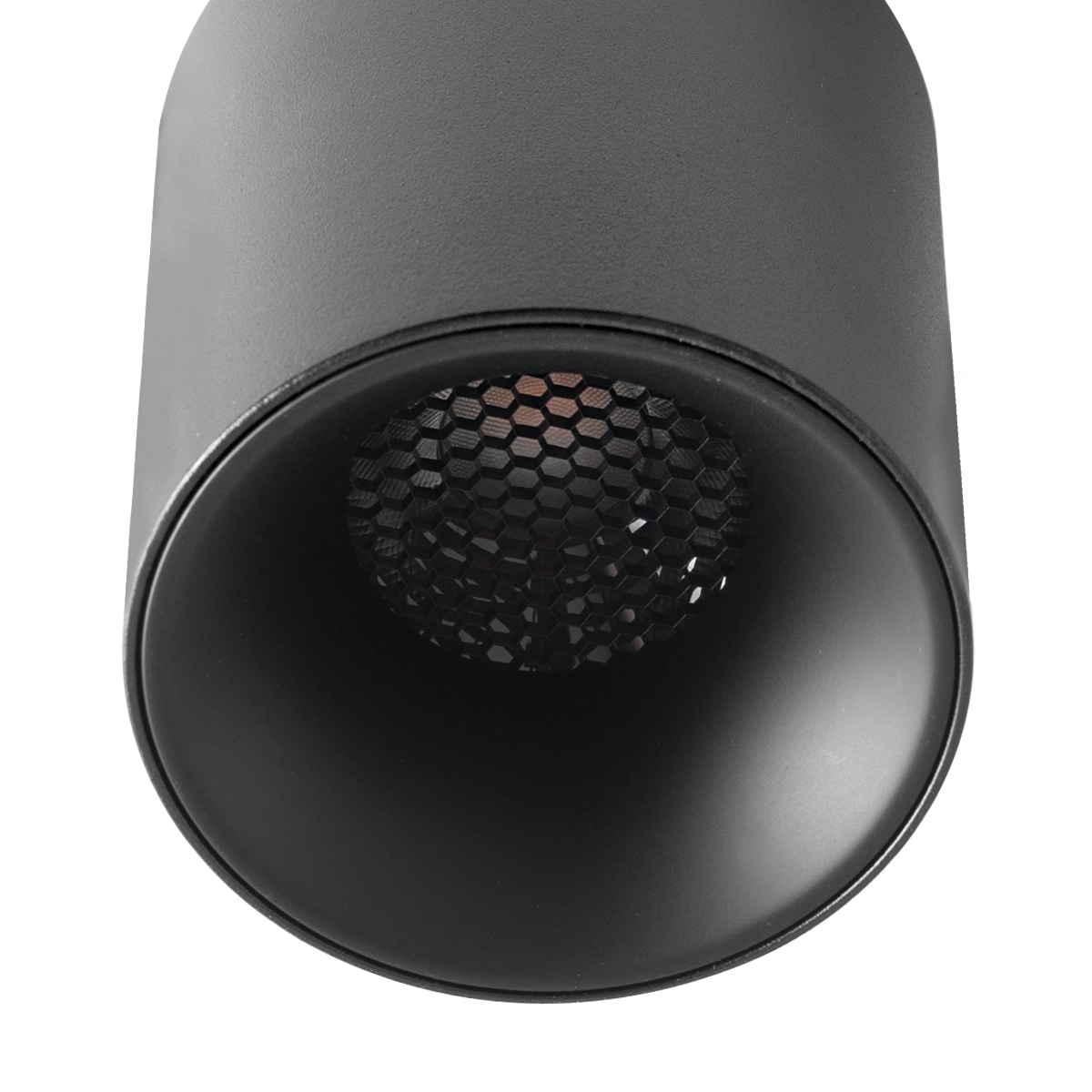Spot Led De Sobrepor Preto 7w 330lm 2700k Downlight Can - Yamamura