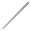 Perfil De Embutir Aluminio Para Fita Led 3m Stick Flat G - PRETO