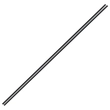 Perfil De Embutir Aluminio Para Fita Led 3m Stick P - PRETO