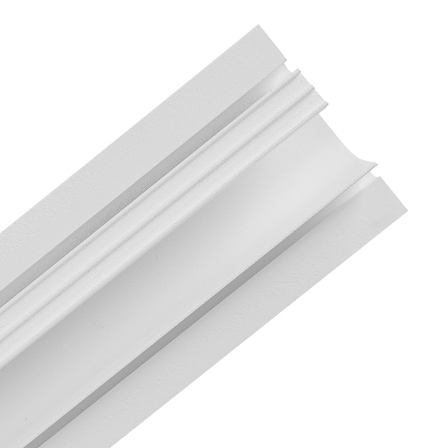 Perfil De Embutir Aluminio Branco Para Fita Led 2m Lineup