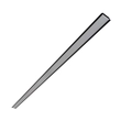 Perfil De Embutir Para Fita Led 2m Fit40 Slim - PRETO