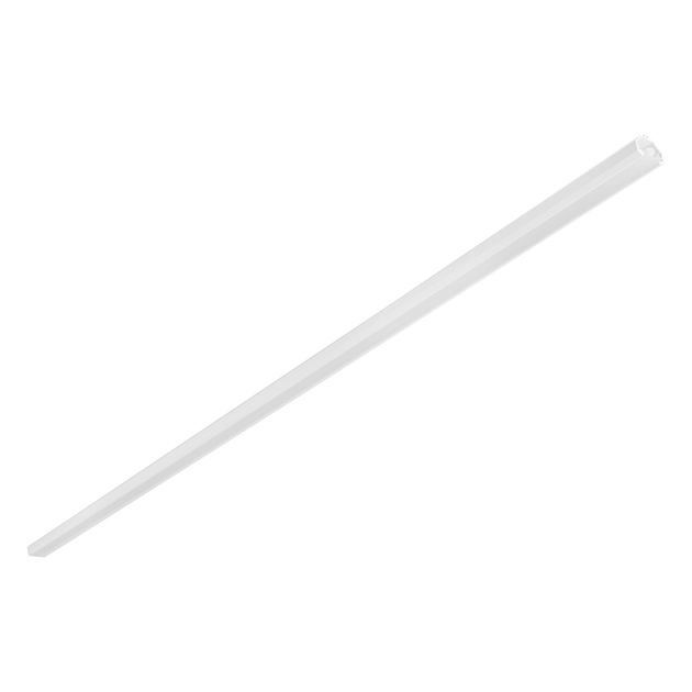 Perfil De Canto Aluminio Branco Para Fita Led 3m Fit15 45