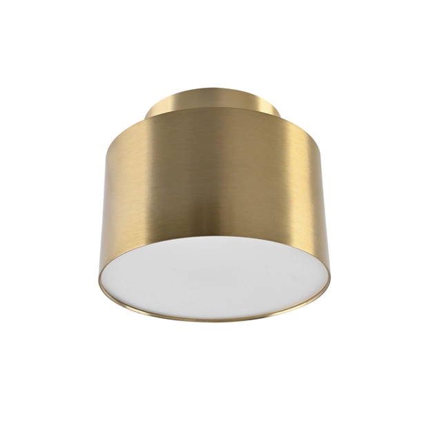 Plafon Led De Sobrepor Dourado 14w 820lm 3000k Pini