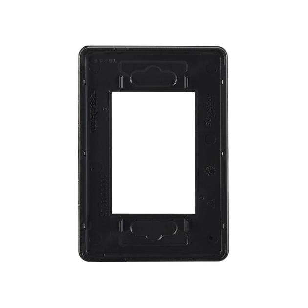 Placa 4x2 3 Postos Grafite Chrome Dark Orion