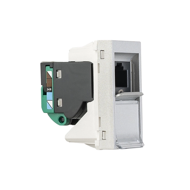 Modulo Tomada De Rede 8 Fios Rj45 Cinza Orion