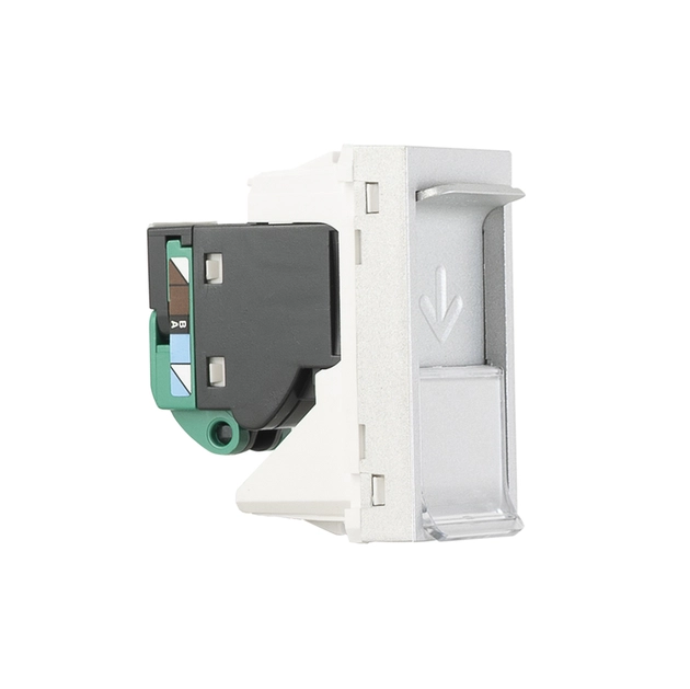 Modulo Tomada De Rede 8 Fios Rj45 Cinza Orion