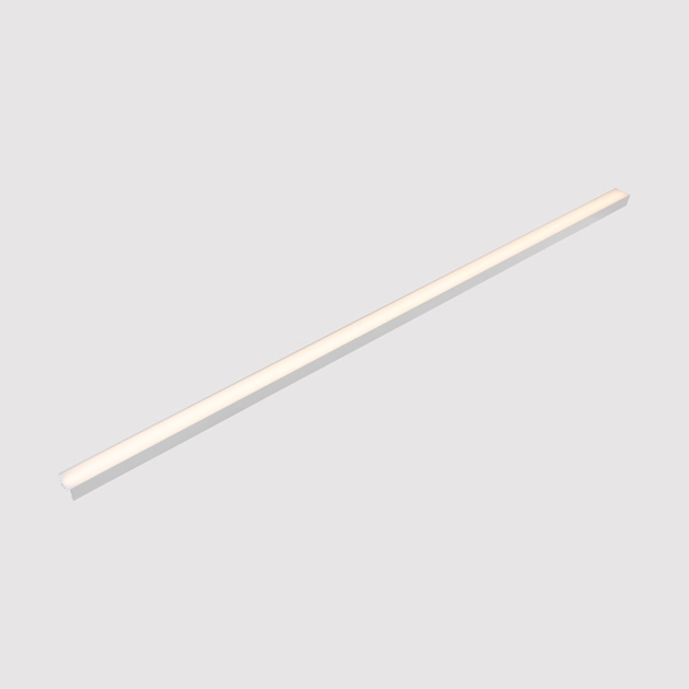 Perfil Led De Sobrepor Branco 57,6w 24v 3000k 3m Fit25
