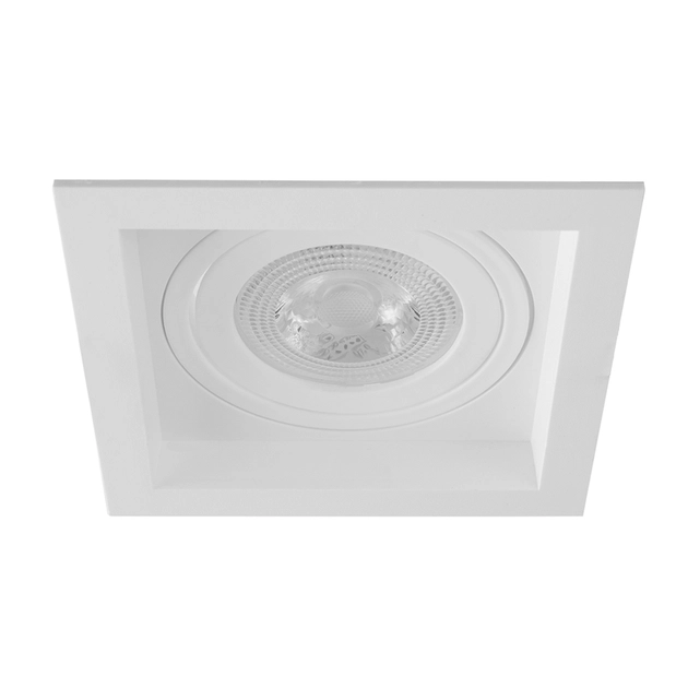 Plafon De Embutir Plastico 13x13cm