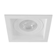 Plafon De Embutir Plastico 13x13cm - 