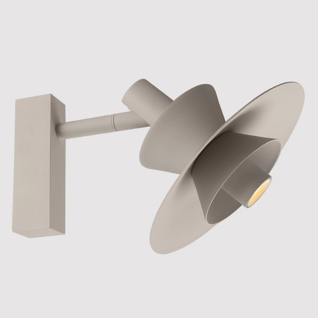 Arandela Led Aluminio Areia Dunas 5w 2700k Colibri