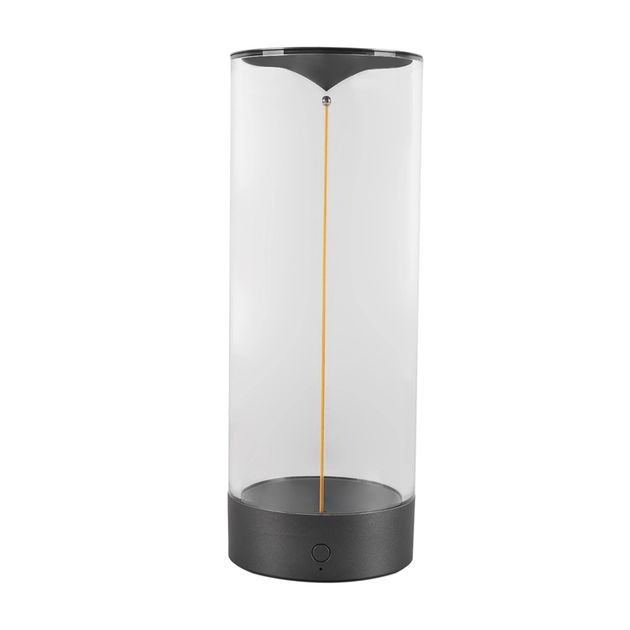 Luminaria De Mesa Led Transparente 1,2w 2700k Capsula