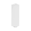 Arandela Led Metal 2w 160lm Ip65 3000k Flash - BRANCO
