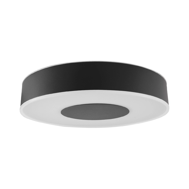 Plafon Led De Sobrepor Dimerizavel Preto 33,5w 127v Infuse