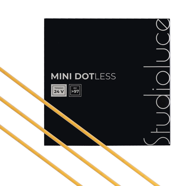 Fita De Led 7w Por Metro 24v Irc97 5m Mini Dotless
