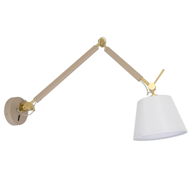 Arandela Metal Tecido Fendi Drain