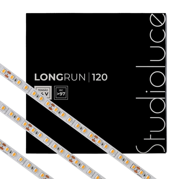 Fita De Led 10w Por Metro 24v Irc97 10m Longrun
