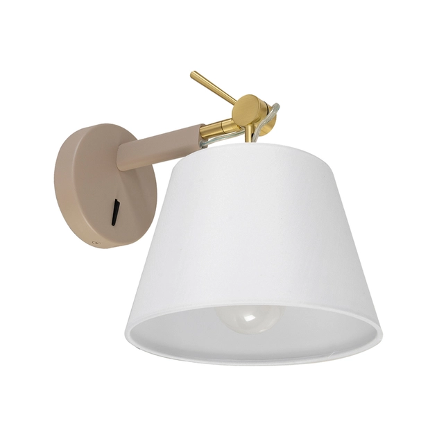 Arandela Metal Tecido Fendi 27cmx20cm Drain