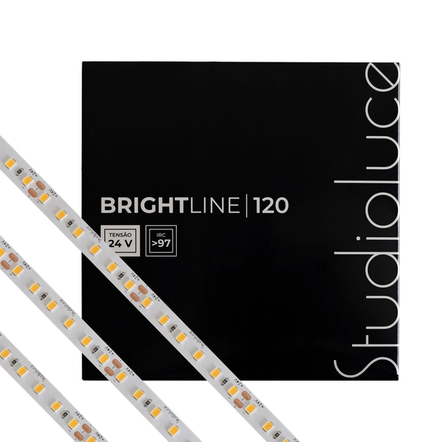 Fita De Led 10w Por Metro 24v Irc97 5m Brightline