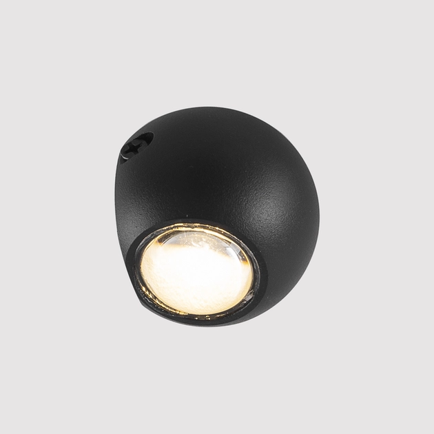 Arandela Led Aluminio 1w 80lm Ip65 3000k Poke