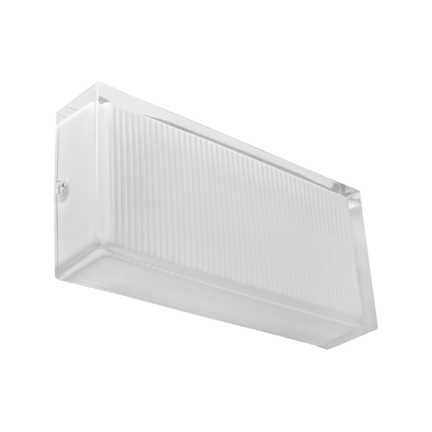 Arandela Led Metal Vidro Branco 20w 1600lm 3000k Glace