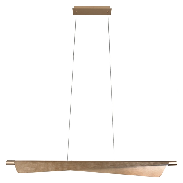 Pendente Led Metal 24w 1560lm 3000k Tissu