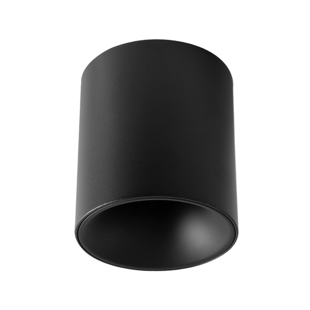 Spot Led De Sobrepor Preto 12w 835lm 2700k Downlight Can